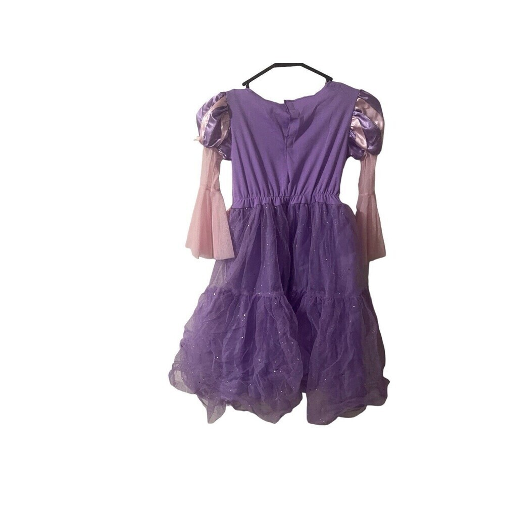 Disney Rapunzel Up Dress Purple Princess Halloween Costume Dress Up  5-6 Years - Picture 3 of 16